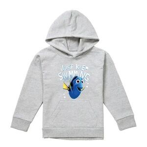 Finding Nemo Childrens/Kids Just Keep Swimming Dory Hoodie / Athletic Heather